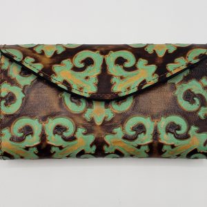King Turquoise Clutch Wallet