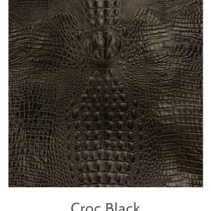 Black Croc Concealed Carry Tote